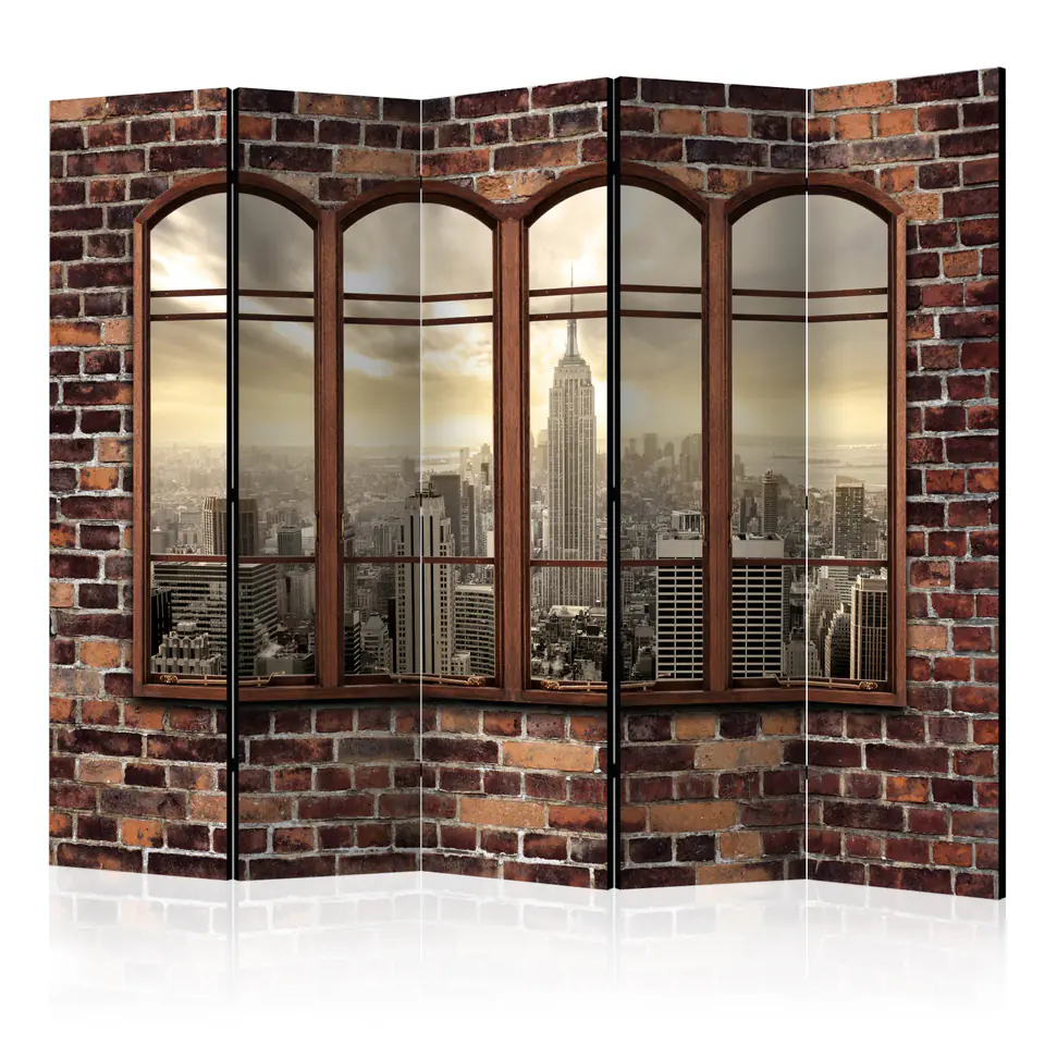 ⁨5-piece screen - Unusual view II [Room Dividers] (size 225x172)⁩ at Wasserman.eu