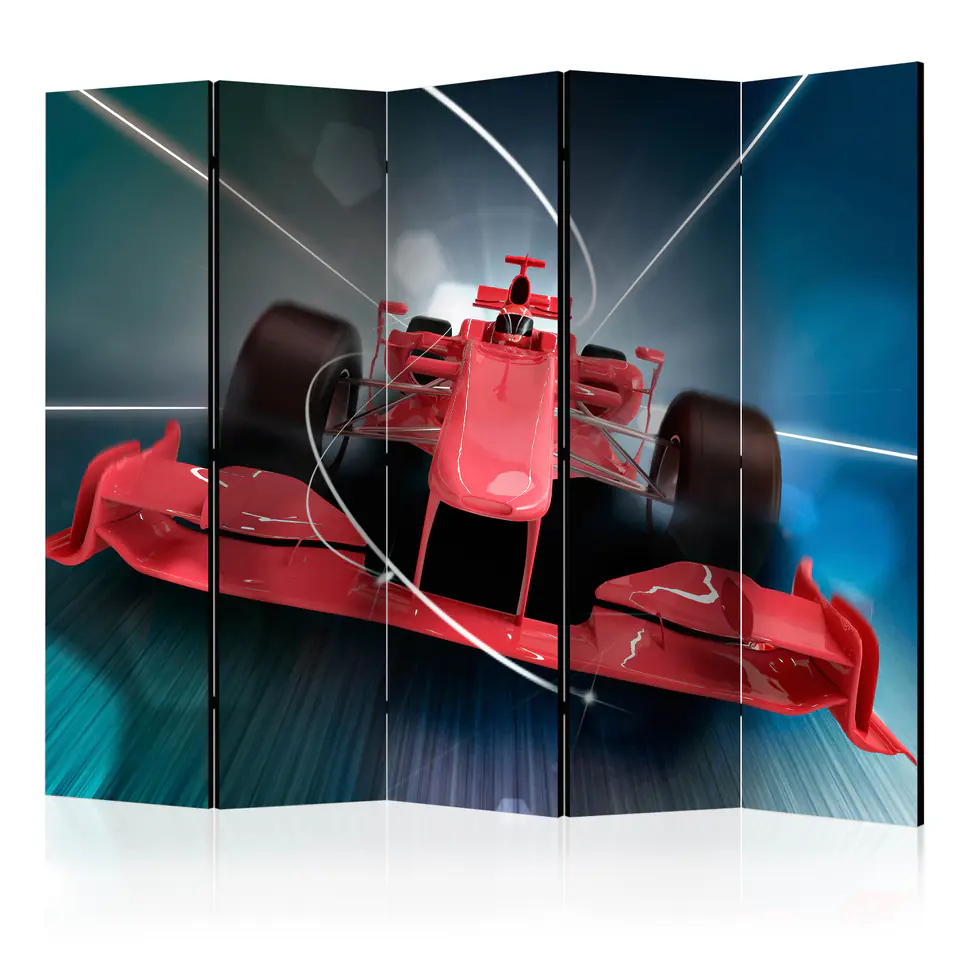 ⁨5-piece screen - Formula 1 II [Room Dividers] (size 225x172)⁩ at Wasserman.eu