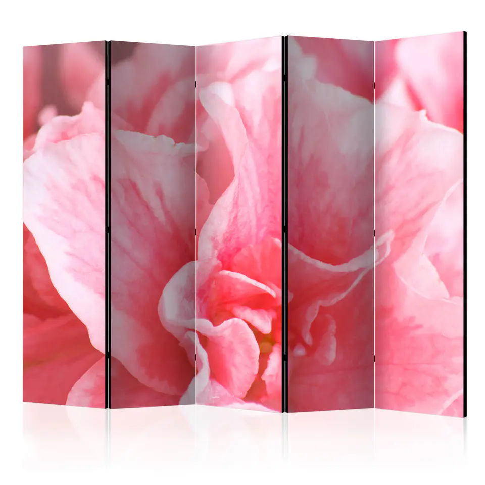 ⁨5-piece screen - Pink azalea flowers II [Room Dividers] (size 225x172)⁩ at Wasserman.eu