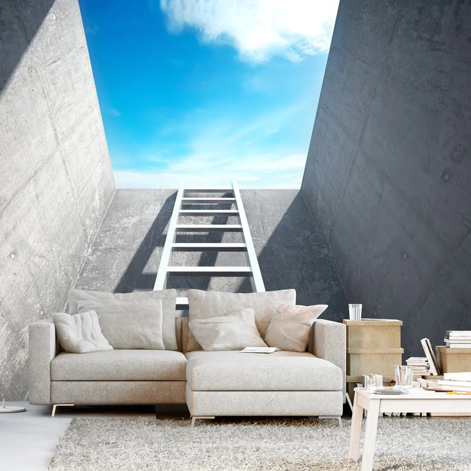 ⁨Wall mural - Escape to the sky (size 100x70)⁩ at Wasserman.eu