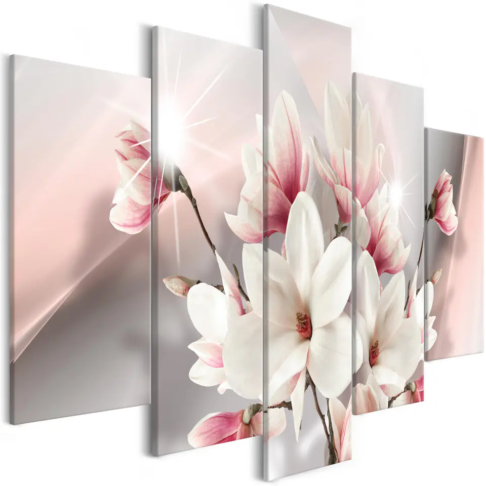 ⁨Image - Magnolia in bloom (5-piece) wide (size 225x100)⁩ at Wasserman.eu