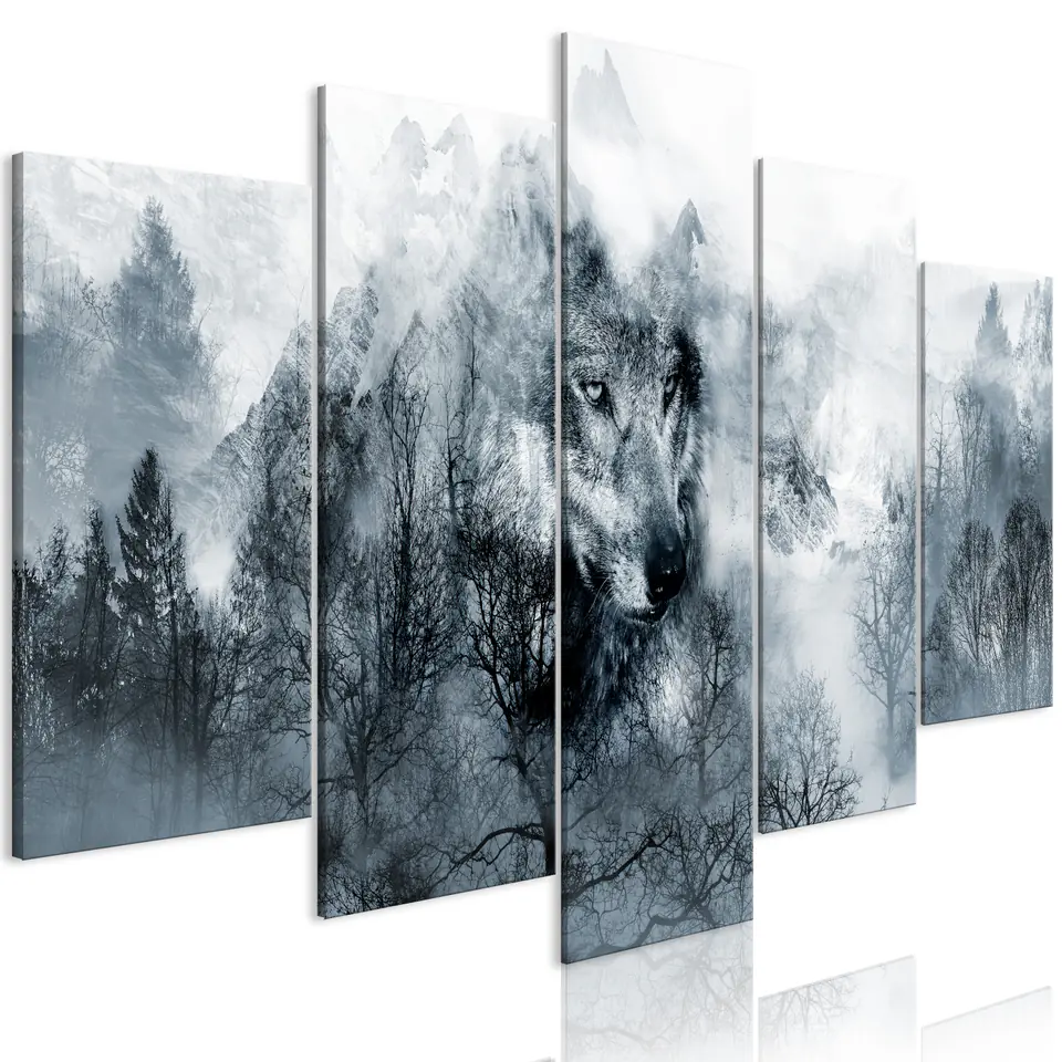 ⁨Image - Predator from the mountains (5-part) wide (size 100x50)⁩ at Wasserman.eu