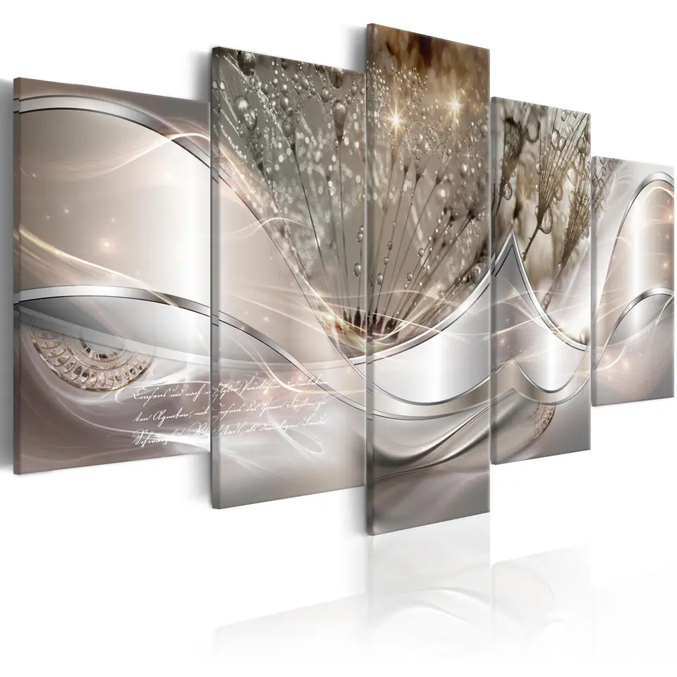 ⁨Image - Abstract gray blowpipes with flash (wide) (size 100x50)⁩ at Wasserman.eu