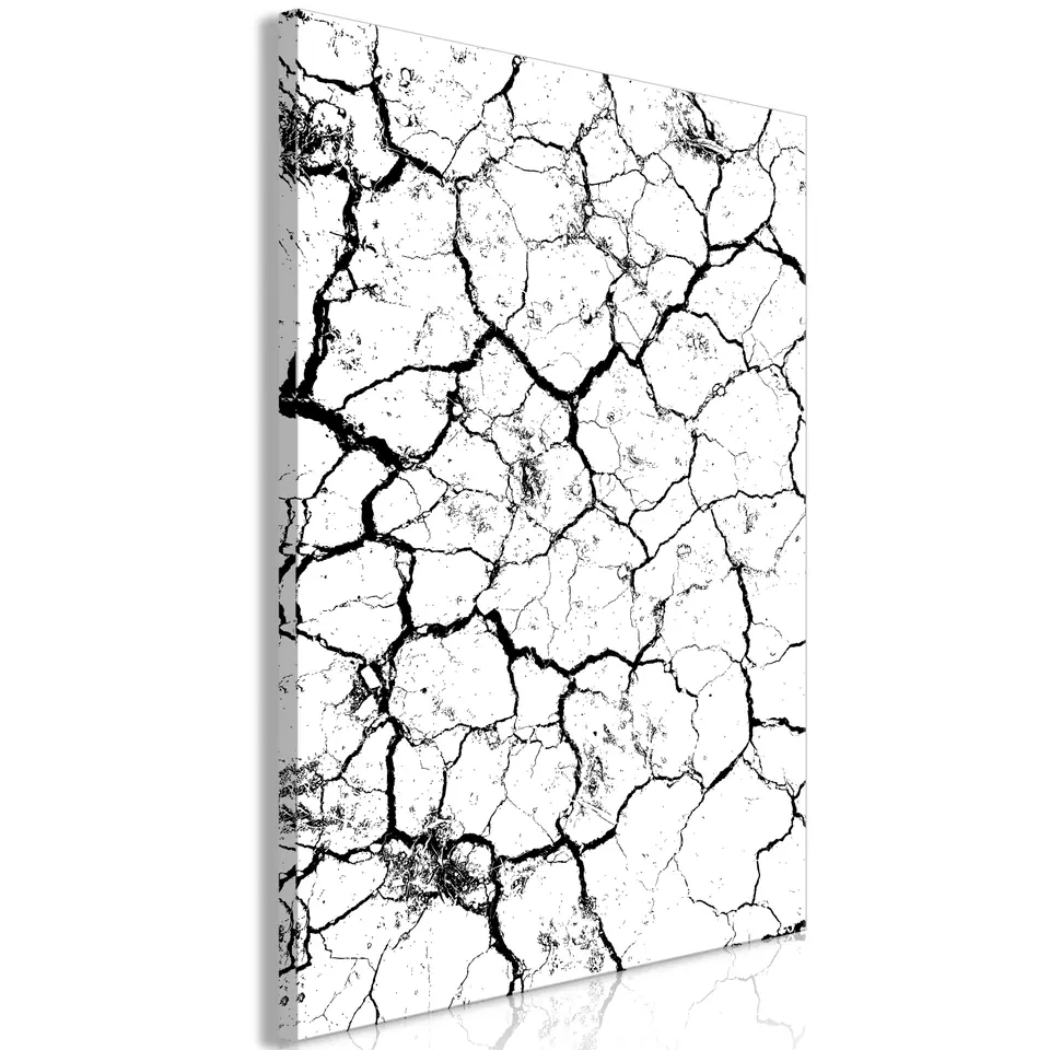 ⁨Picture - Cracked Earth (1-piece), vertical (size 40x60)⁩ at Wasserman.eu