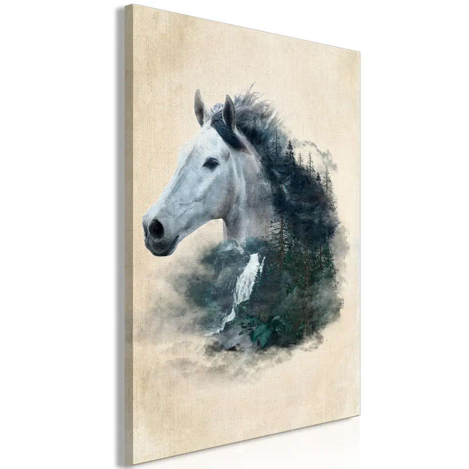 ⁨Obraz - Posłaniec wolności (1-częściowy) pionowy (rozmiar 40x60, wykończenie Premium Print)⁩ w sklepie Wasserman.eu