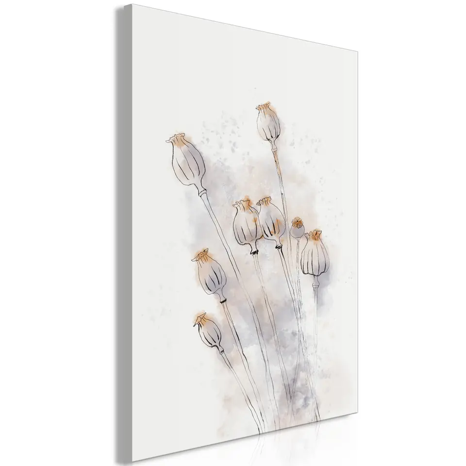 ⁨Obraz - Spokojne maki (1-częściowy) pionowy (rozmiar 40x60, wykończenie Standard)⁩ w sklepie Wasserman.eu