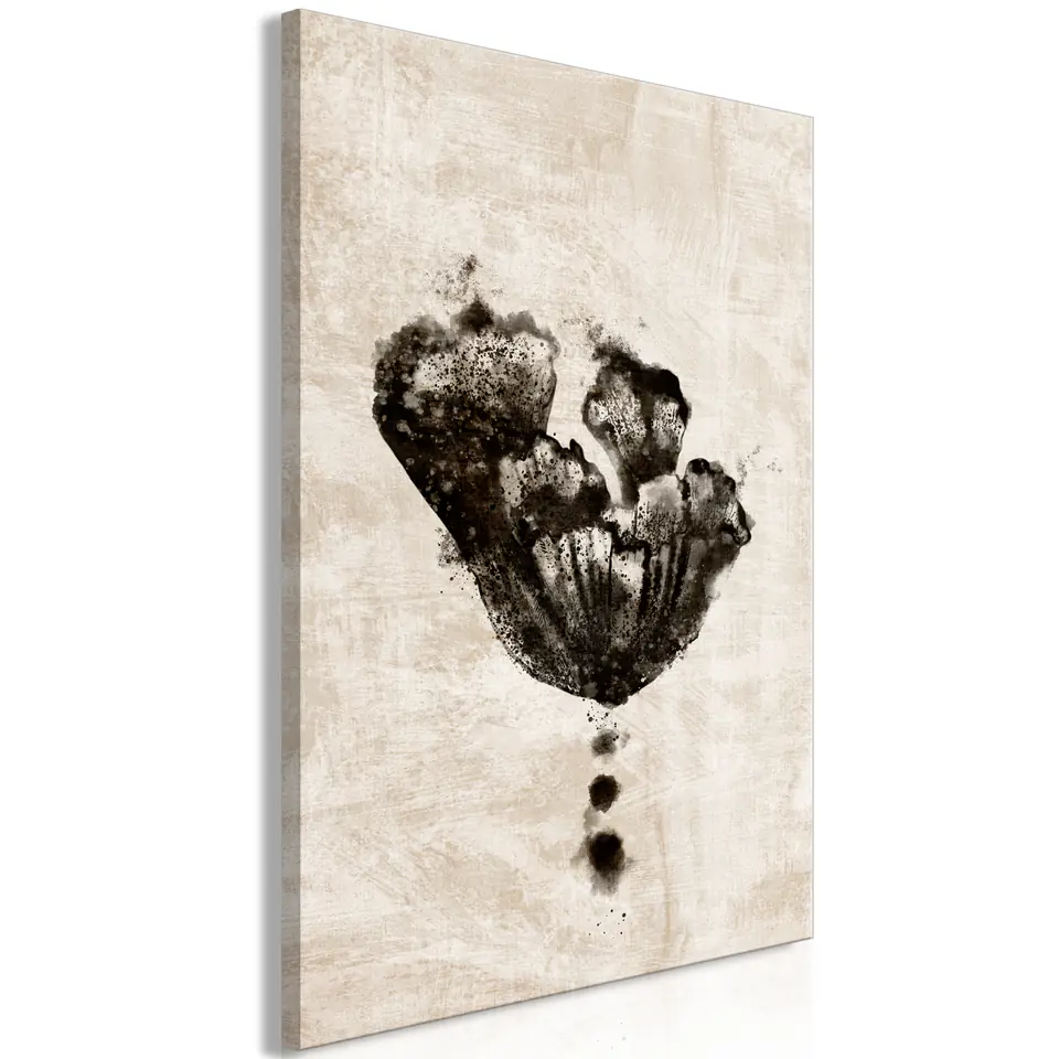 ⁨Picture - Underwater flower (1-piece) vertical (size 40x60)⁩ at Wasserman.eu