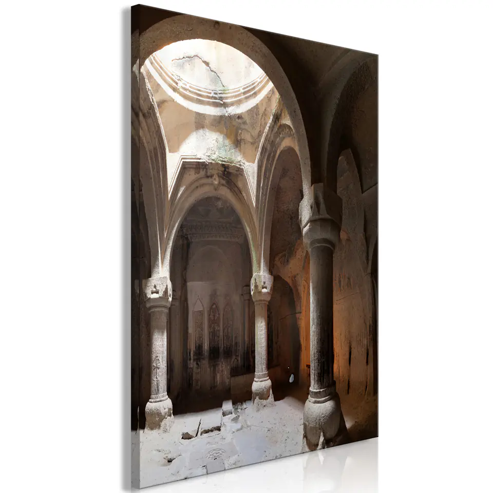 ⁨Painting - Temple (1-piece) vertical (size 40x60)⁩ at Wasserman.eu