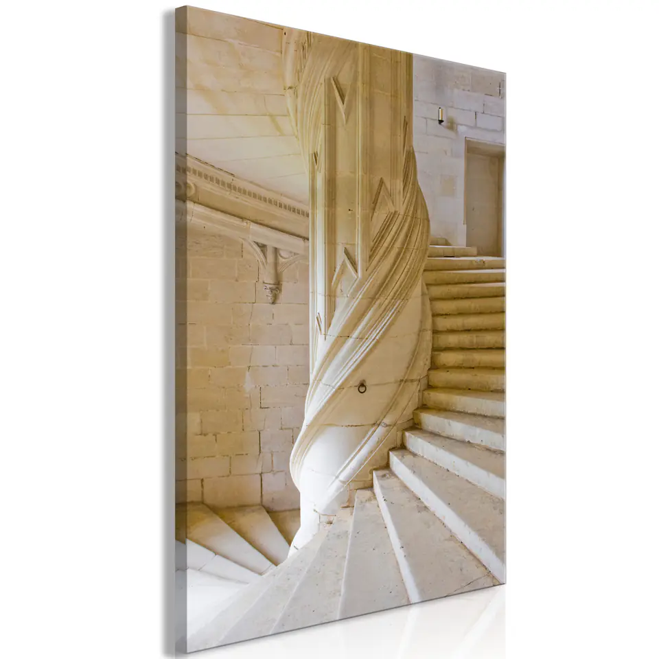 ⁨Picture - Stone staircase (1-piece), vertical (size 40x60)⁩ at Wasserman.eu