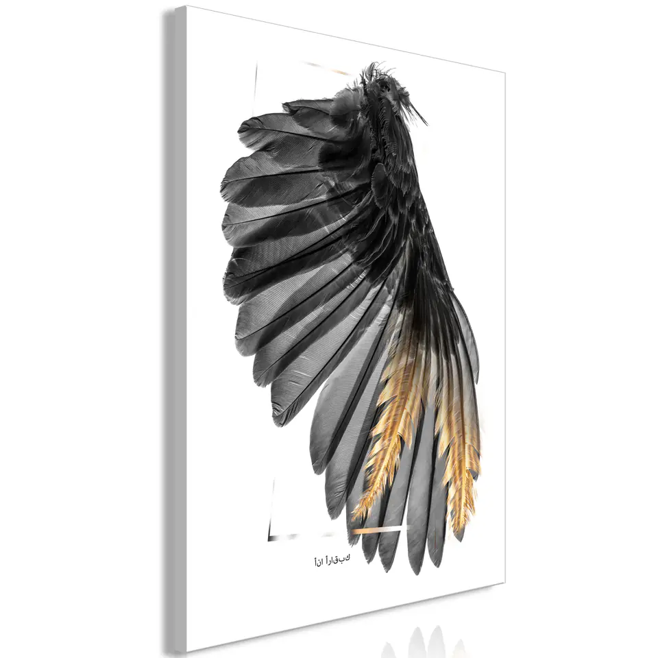 ⁨Obraz - Skrzydło diabła (1-częściowy) pionowy (rozmiar 40x60, wykończenie Premium Print)⁩ w sklepie Wasserman.eu