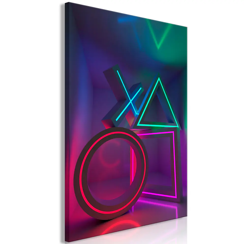 ⁨Obraz - Strefa wygranej (1-częściowy) pionowy (rozmiar 40x60, wykończenie Na płótnie włoskim)⁩ w sklepie Wasserman.eu