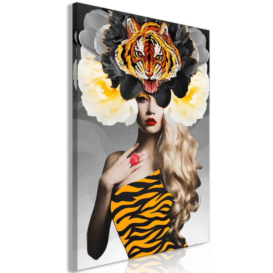 ⁨Picture - Tiger's Eye (1-piece), vertical (size 40x60)⁩ at Wasserman.eu