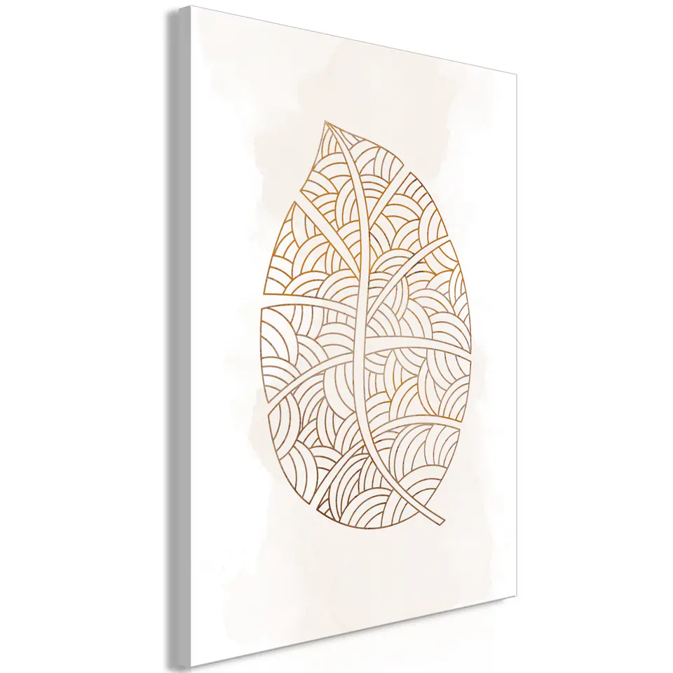 ⁨Picture - Intricate nature (1-piece), vertical (size 40x60)⁩ at Wasserman.eu