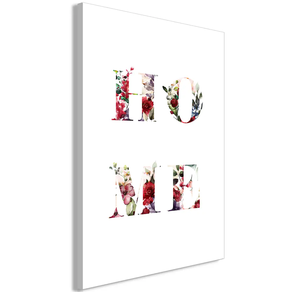 ⁨Picture - House in flowers (1-piece), vertical (size 40x60)⁩ at Wasserman.eu