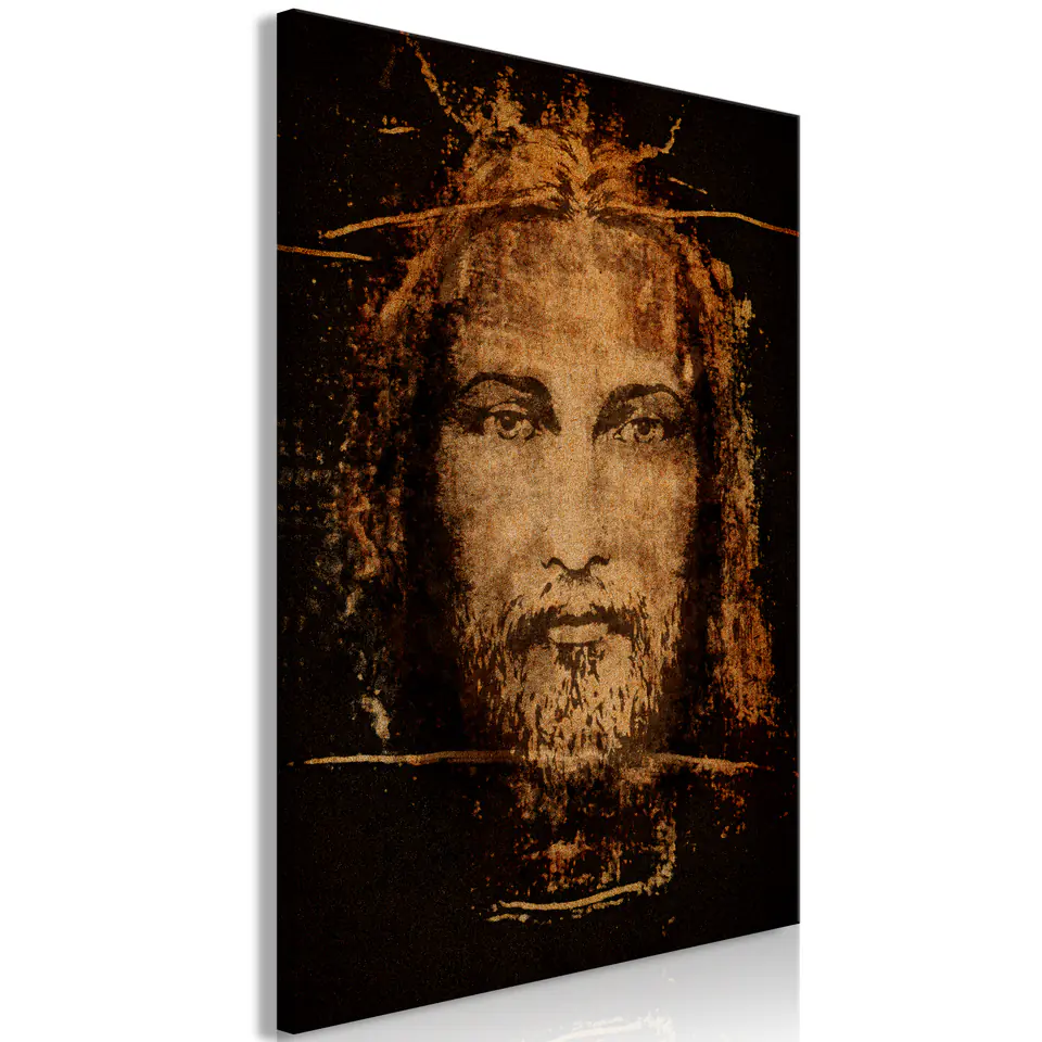 ⁨Obraz - Całun Turyński (1-częściowy) pionowy (rozmiar 40x60, wykończenie Premium Print)⁩ w sklepie Wasserman.eu