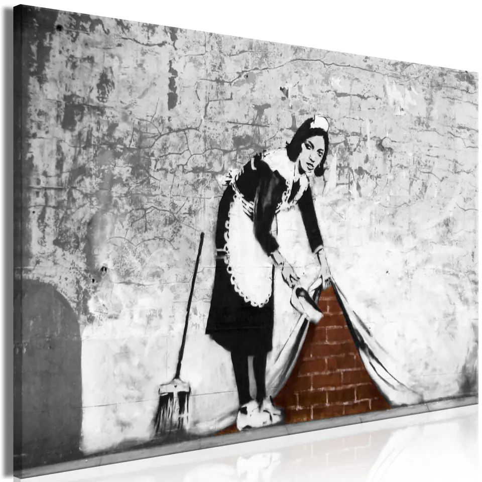 ⁨Obraz - Pokojówka (1-częściowy) szeroki (rozmiar 60x40, wykończenie Premium Print)⁩ w sklepie Wasserman.eu