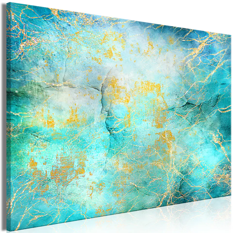 ⁨Obraz - Szmaragdowy ocean (1-częściowy) szeroki (rozmiar 30x20, wykończenie Premium Print)⁩ w sklepie Wasserman.eu
