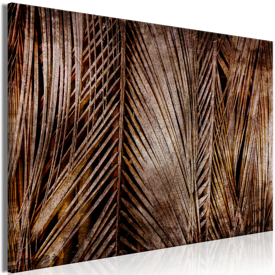 ⁨Picture - Dark Palms (1-piece) wide (size 60x40)⁩ at Wasserman.eu