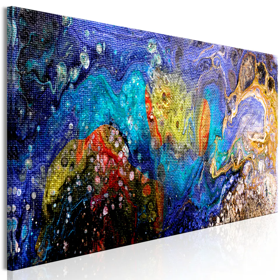⁨Obraz - Dno oceanu (1-częściowy) wąski (rozmiar 135x45, wykończenie Premium Print)⁩ w sklepie Wasserman.eu