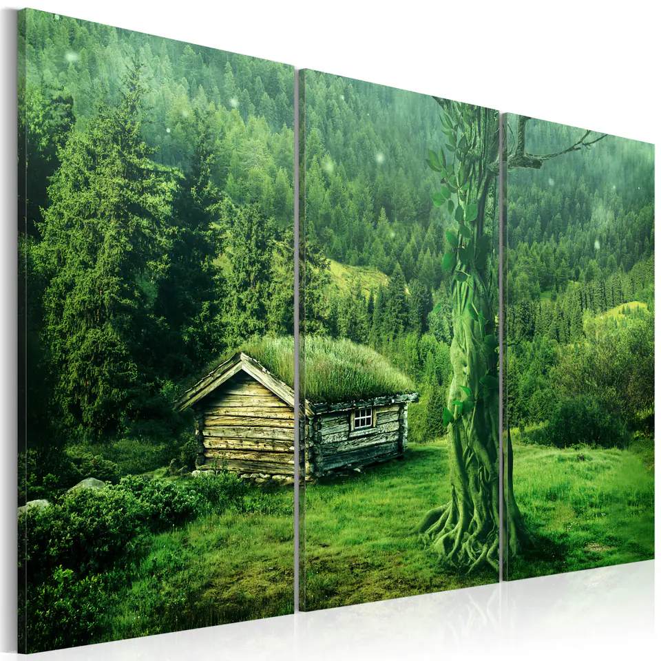 ⁨Image - Forest ecosystem (size 90x60)⁩ at Wasserman.eu