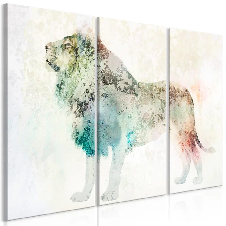 ⁨Picture - Colorful King (3-piece) (size 90x60)⁩ at Wasserman.eu