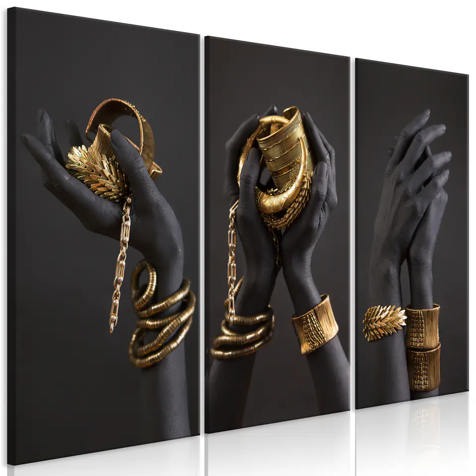 ⁨Picture - Midas Touch (3-piece) (size 90x60)⁩ at Wasserman.eu