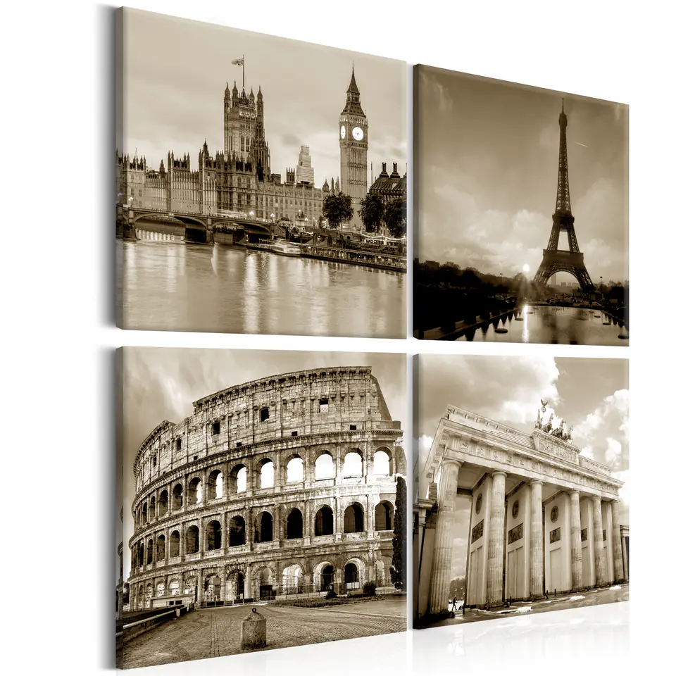 ⁨Picture - European capitals (size 90x90)⁩ at Wasserman.eu