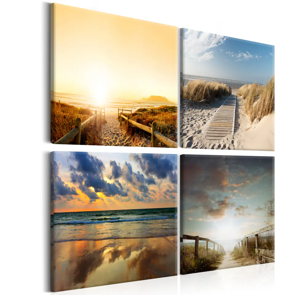 ⁨Picture - On the beach from dreams (size 40x40)⁩ at Wasserman.eu