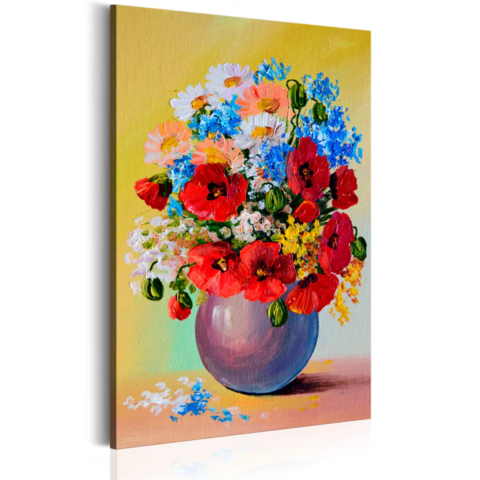 ⁨Picture - Bouquet of wildflowers (size 40x60)⁩ at Wasserman.eu