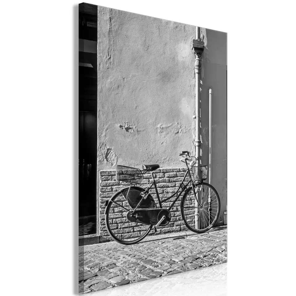 ⁨Obraz - Stary włoski rower (1-cześciowy) pionowy (rozmiar 20x30, wykończenie Premium Print)⁩ w sklepie Wasserman.eu