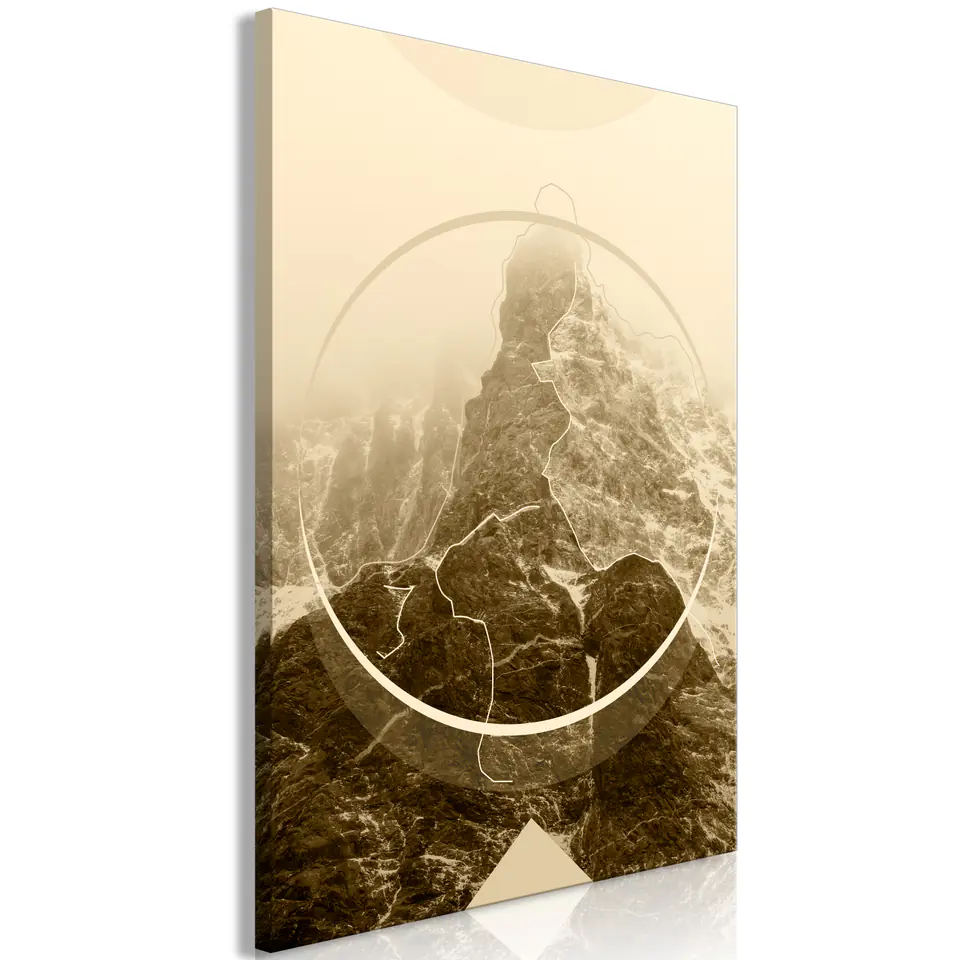 ⁨Picture - The Power of Mountains (1-piece) vertical (size 40x60)⁩ at Wasserman.eu