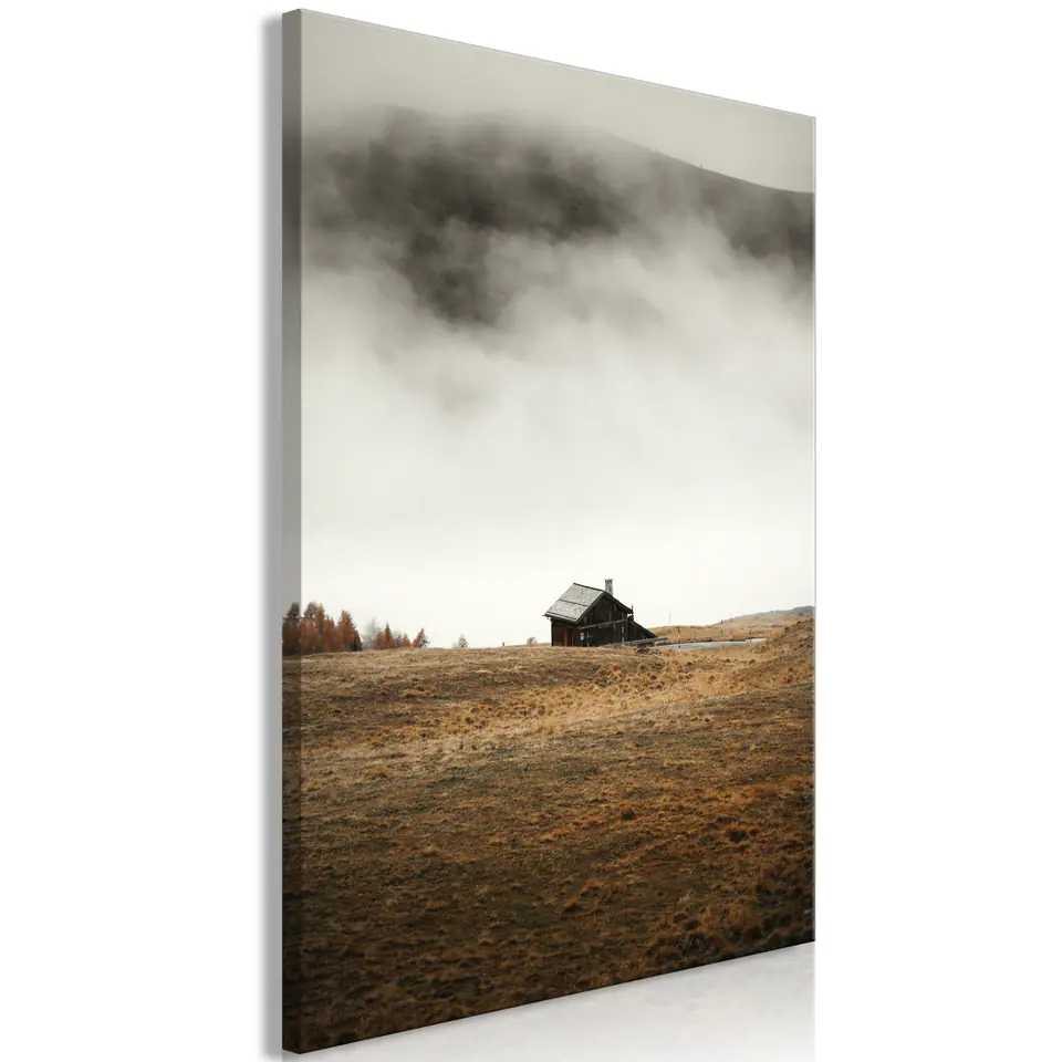 ⁨Obraz - Azyl w górach (1-częściowy) pionowy (rozmiar 40x60, wykończenie Premium Print)⁩ w sklepie Wasserman.eu