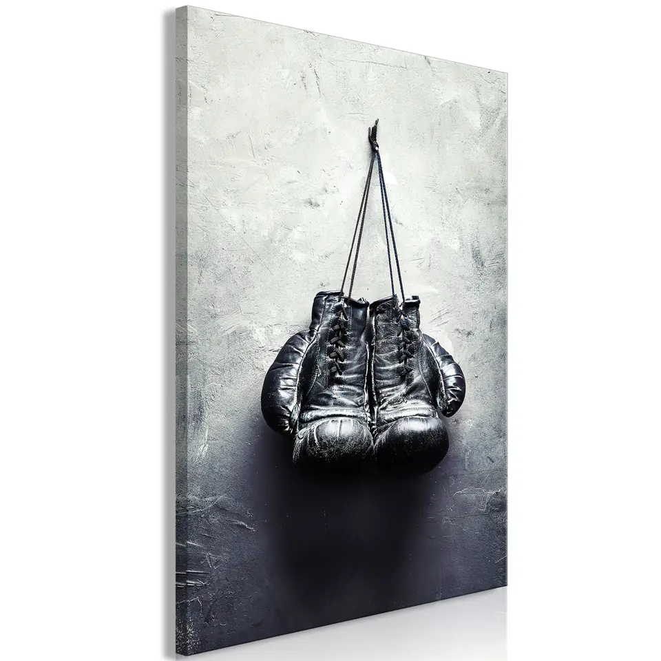 ⁨Obraz - Rękawice bokserskie (1-częściowy) pionowy (rozmiar 40x60, wykończenie Premium Print)⁩ w sklepie Wasserman.eu