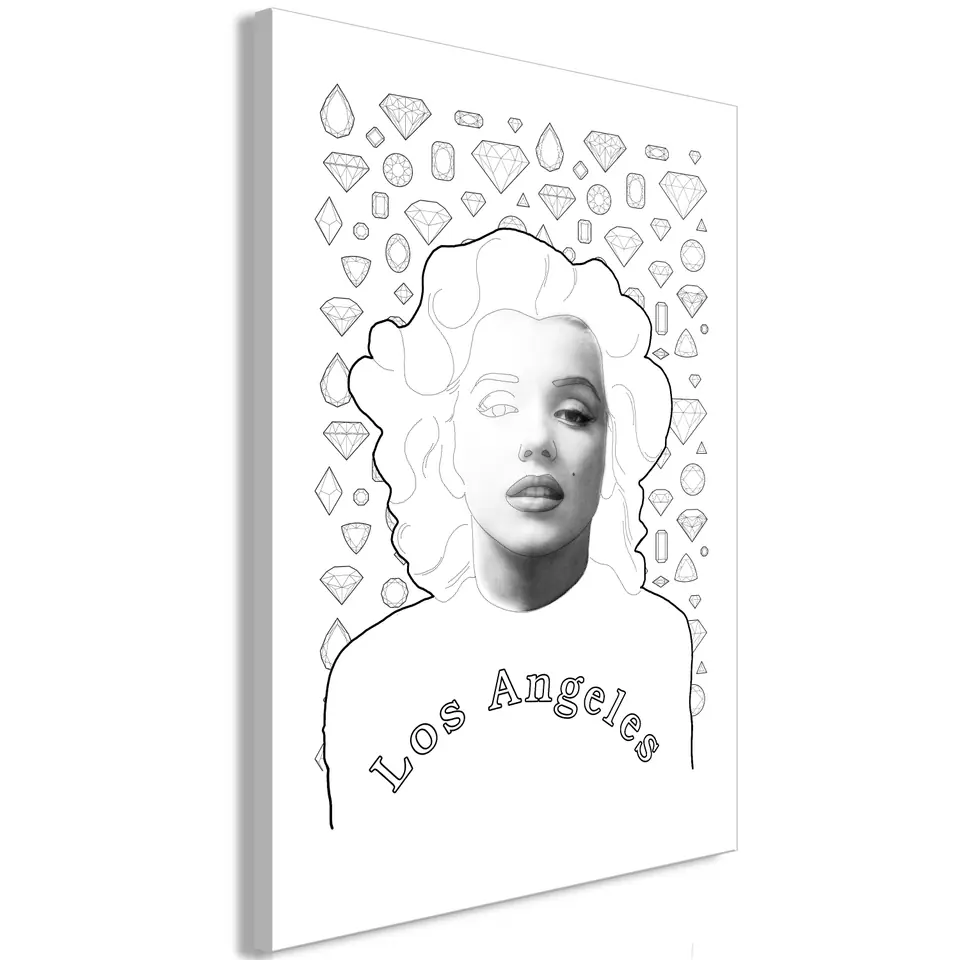 ⁨Painting - Marylin Monroe (1-piece), vertical (size 40x60)⁩ at Wasserman.eu