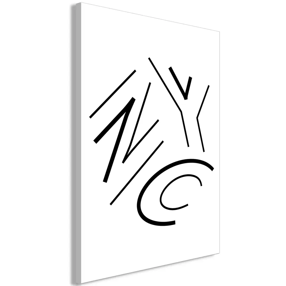 ⁨Obraz - NYC (1-częściowy) pionowy (rozmiar 20x30, wykończenie Na płótnie włoskim)⁩ w sklepie Wasserman.eu