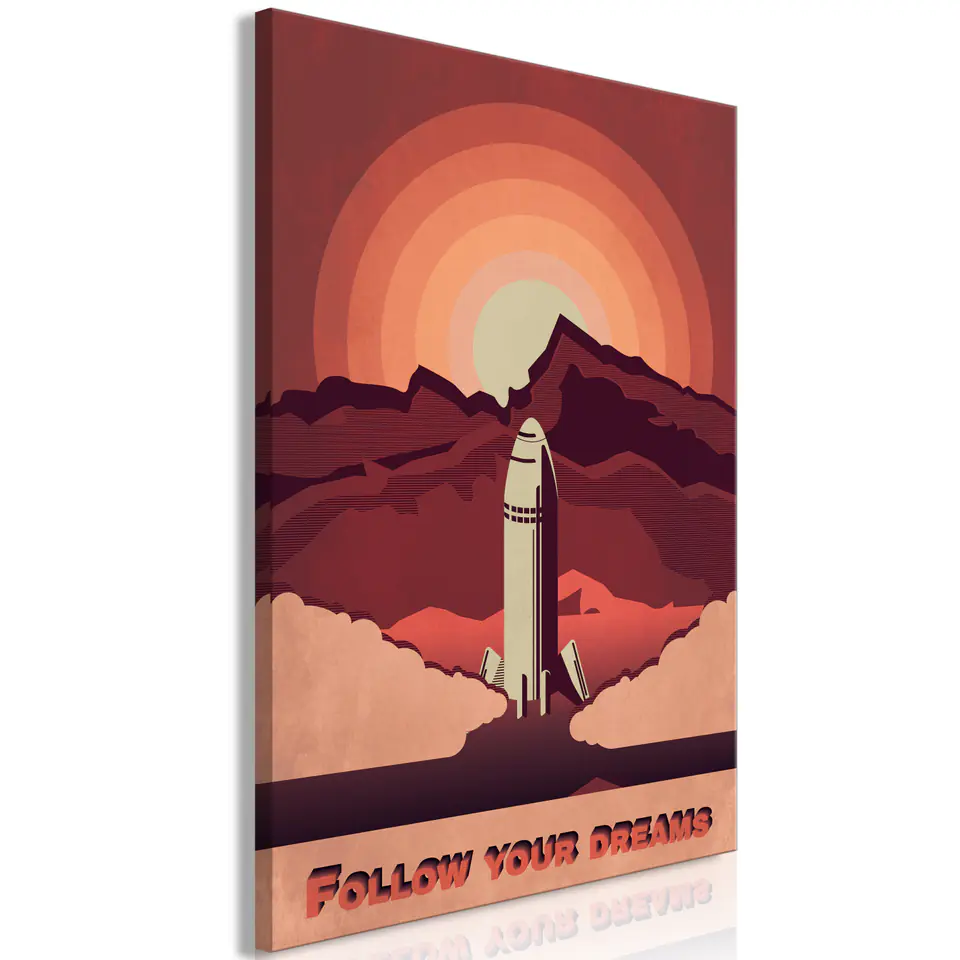 ⁨Image - Space flight (1-piece), vertical (size 40x60)⁩ at Wasserman.eu