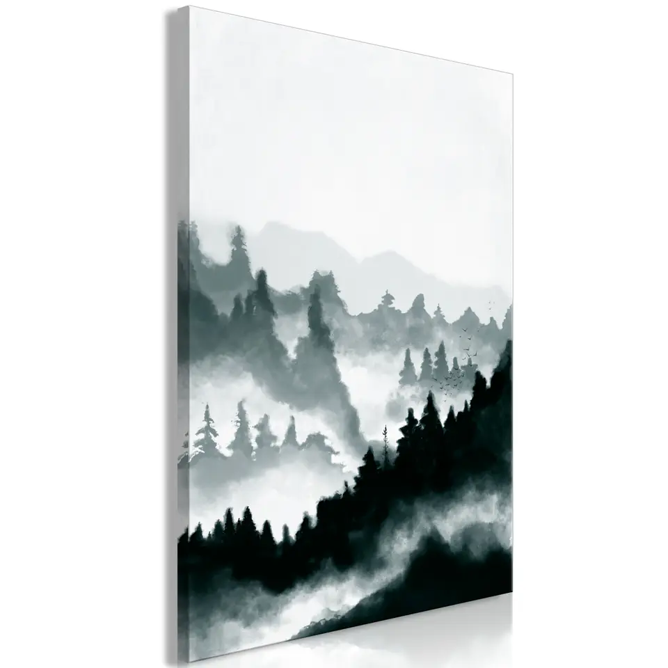 ⁨Painting - Hazy landscape (1-piece) vertical (size 40x60)⁩ at Wasserman.eu