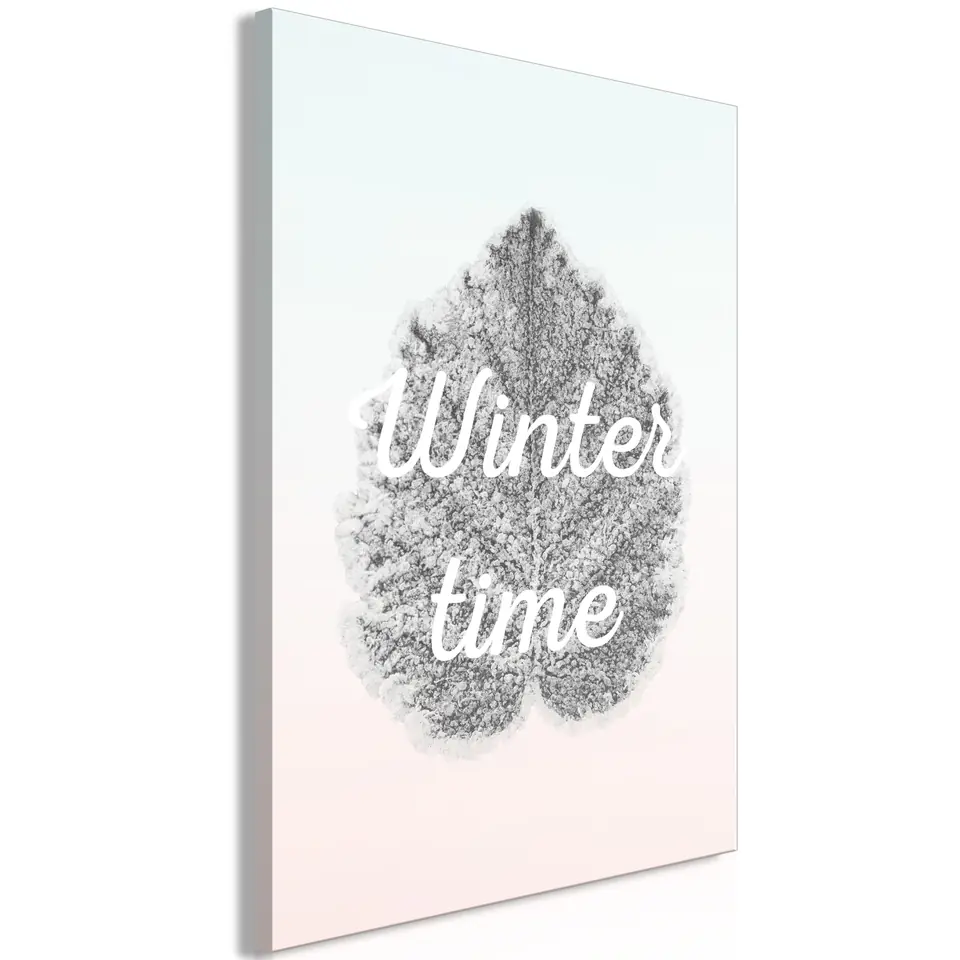 ⁨Picture - Winter Time (1-piece), vertical (size 40x60)⁩ at Wasserman.eu
