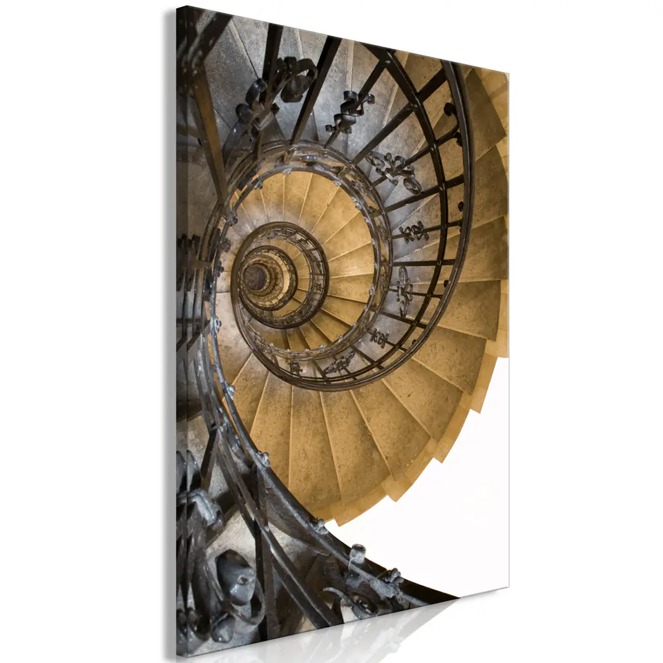 ⁨Picture - Architectural snail (1-piece) vertical (size 40x60)⁩ at Wasserman.eu