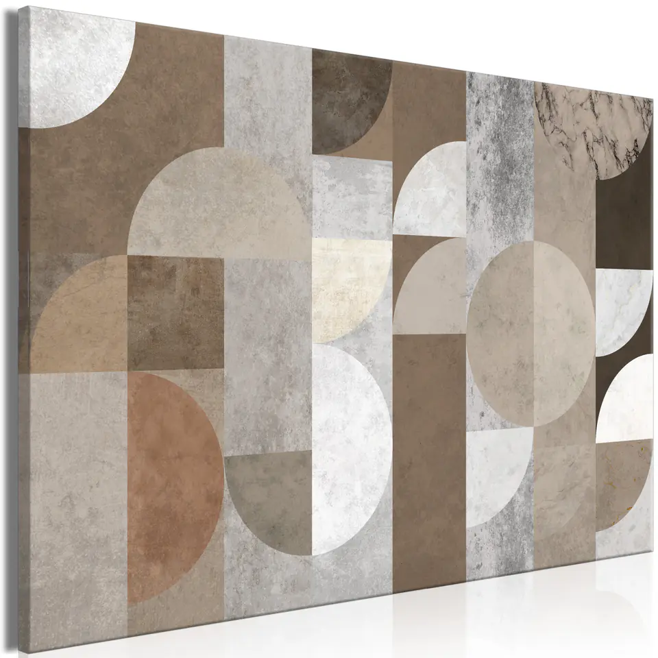 ⁨Picture - Dance of figures (1-piece) wide (size 60x40)⁩ at Wasserman.eu