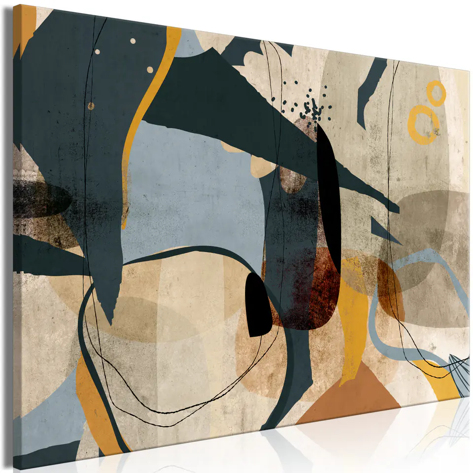 ⁨Picture - Abstract conglomerate (1-piece) wide (size 60x40)⁩ at Wasserman.eu