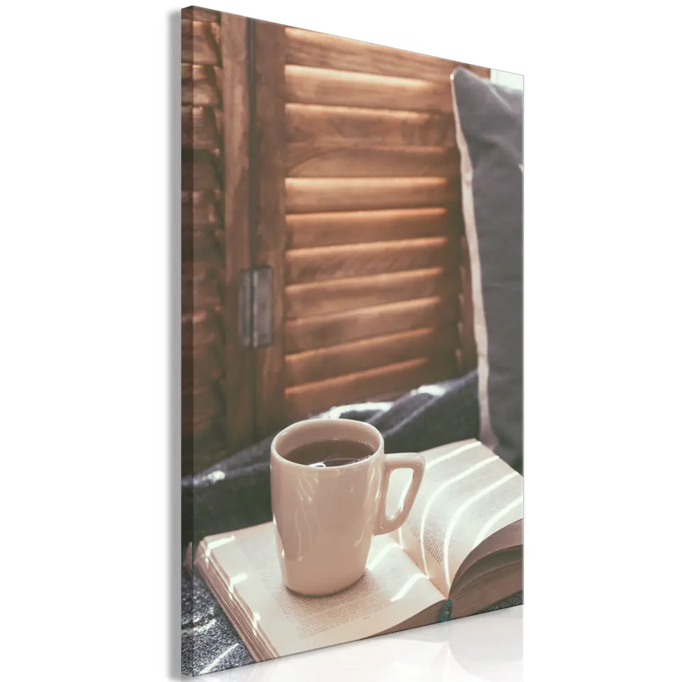 ⁨Obraz - Kubek wspomnień (1-częściowy) pionowy (rozmiar 20x30, wykończenie Premium Print)⁩ w sklepie Wasserman.eu