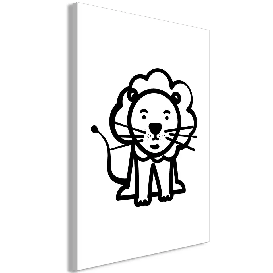 ⁨Picture - Little King (1-piece), vertical (size 40x60)⁩ at Wasserman.eu