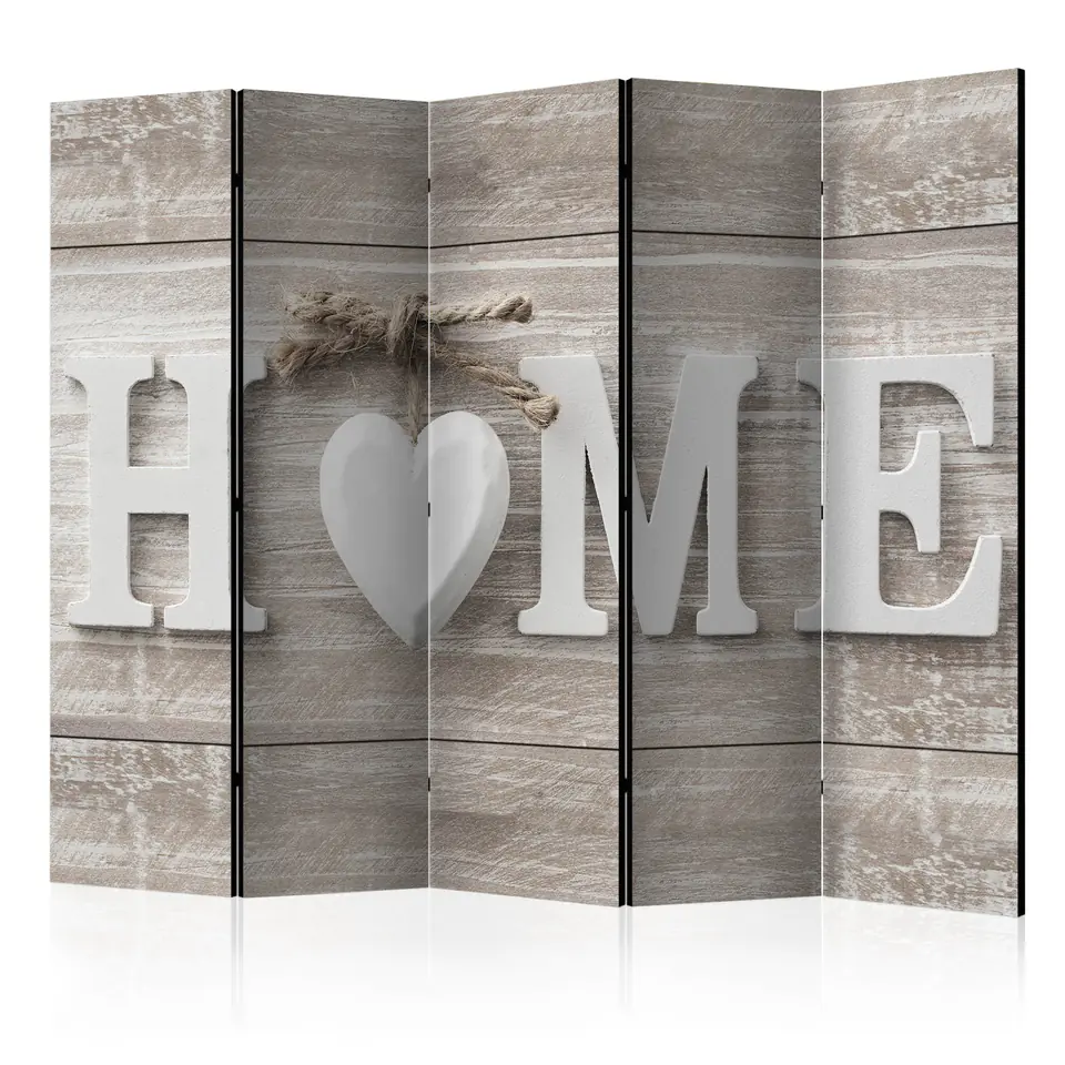 ⁨5-piece screen - Screen: Home and heart (size 225x172)⁩ at Wasserman.eu