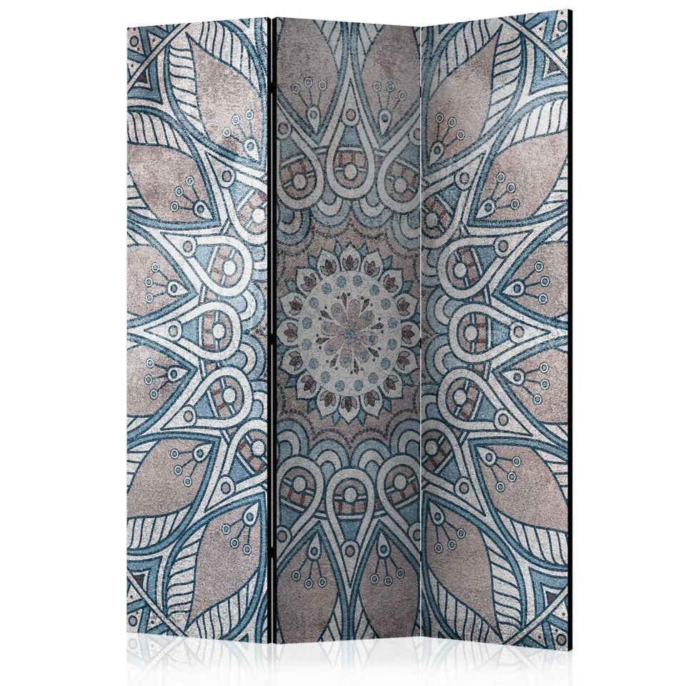 ⁨3-piece screen - Mandala [Room Dividers] (size 135x172)⁩ at Wasserman.eu