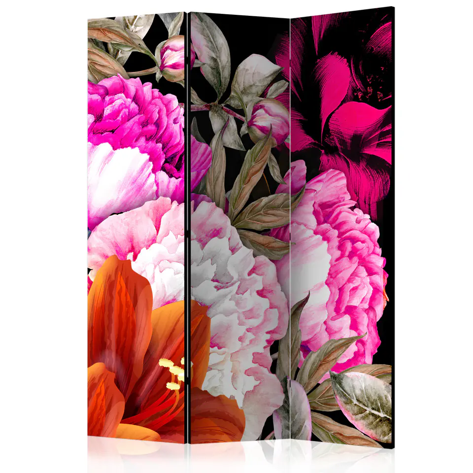 ⁨3-piece screen - Lush summer [Room Dividers] (size 135x172)⁩ at Wasserman.eu