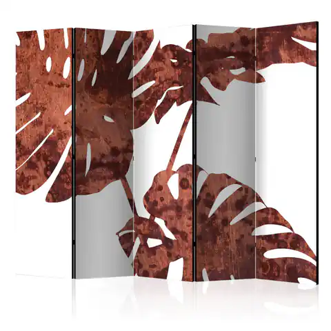 ⁨Parawan - Wytrawna monstera II [Room Dividers] (rozmiar 225x172, wykończenie Akustyczny)⁩ w sklepie Wasserman.eu