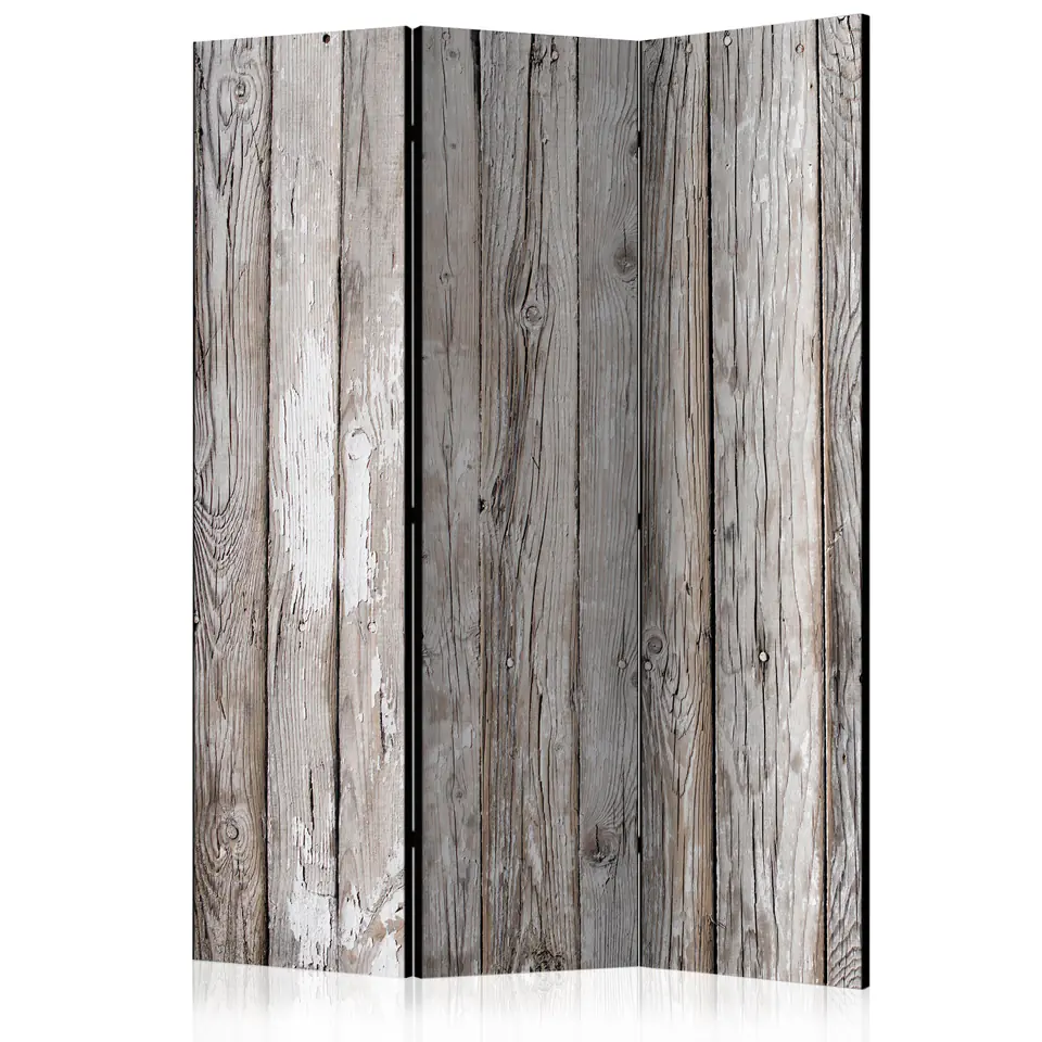 ⁨Screen 3-piece - Scandinavian wood [Room Dividers] (size 135x172)⁩ at Wasserman.eu