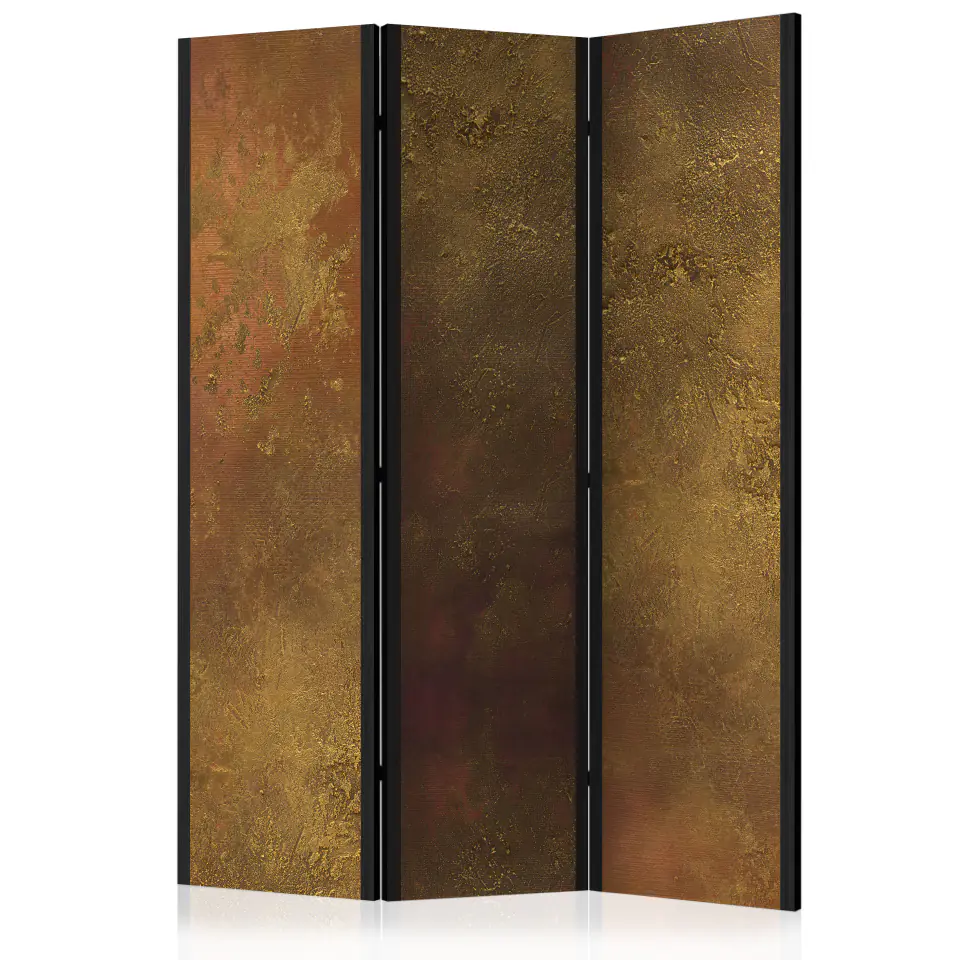 ⁨3-piece screen - Golden Temptation [Room Dividers] (size 135x172)⁩ at Wasserman.eu