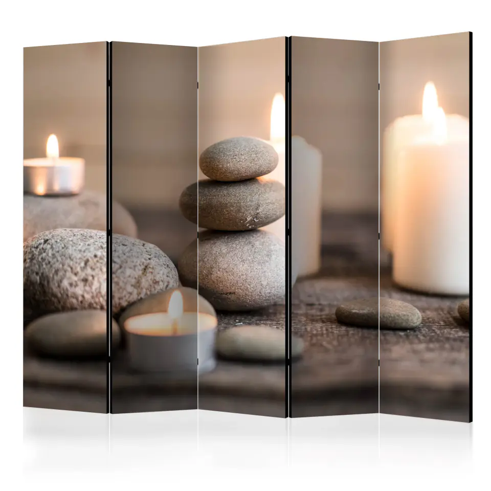 ⁨5-piece screen - Rest II [Room Dividers] (size 225x172)⁩ at Wasserman.eu